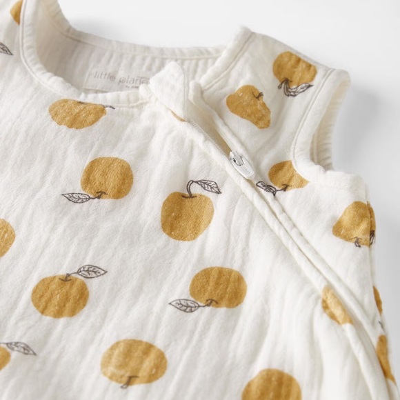 Carter's Orange and White Sleep Sacks Pajamas - Picture 2 of 5